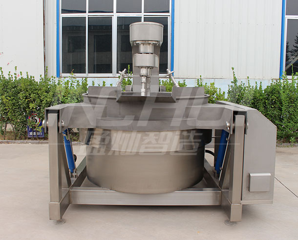 电磁多头搅拌炒锅