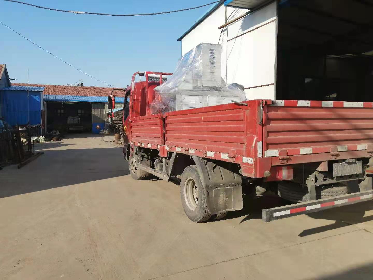 行星搅拌炒锅发货现场